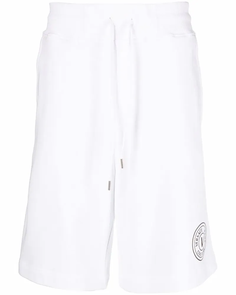 Versace Jeans Knielange Shorts - Weiß Weiß
