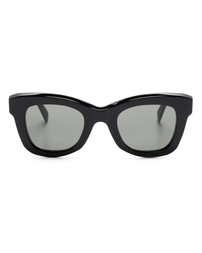 RETROSUPERFUTURE Sonnenbrille im Butterfly-Design Schwarz