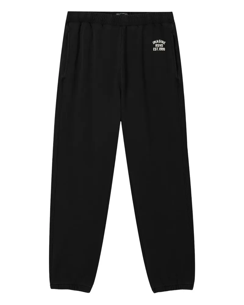 Izzue Jogginghose mit elastischen Bündchen - Schwarz Schwarz