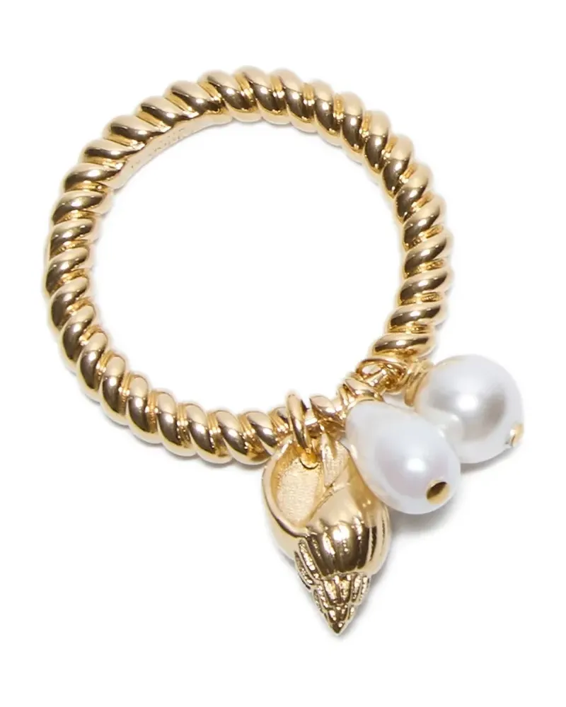 Chloé Ring mit Muschelanhänger - Gold Gold