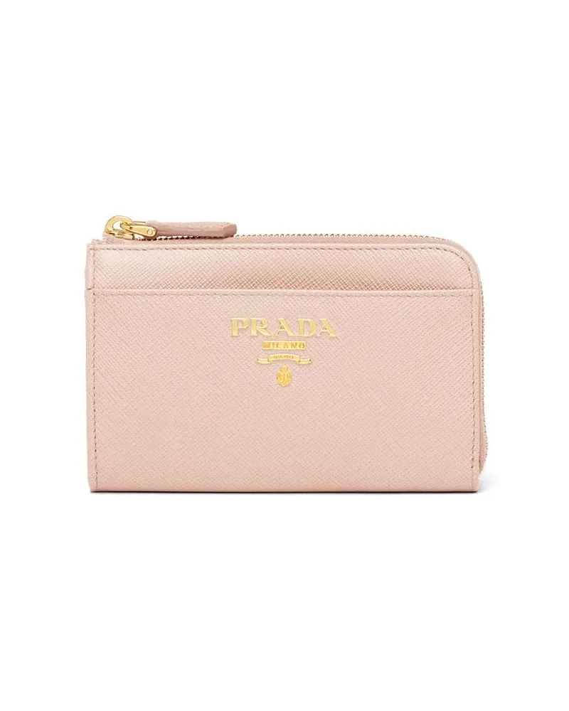 Prada Portemonnaie aus Leder - Rosa Rosa
