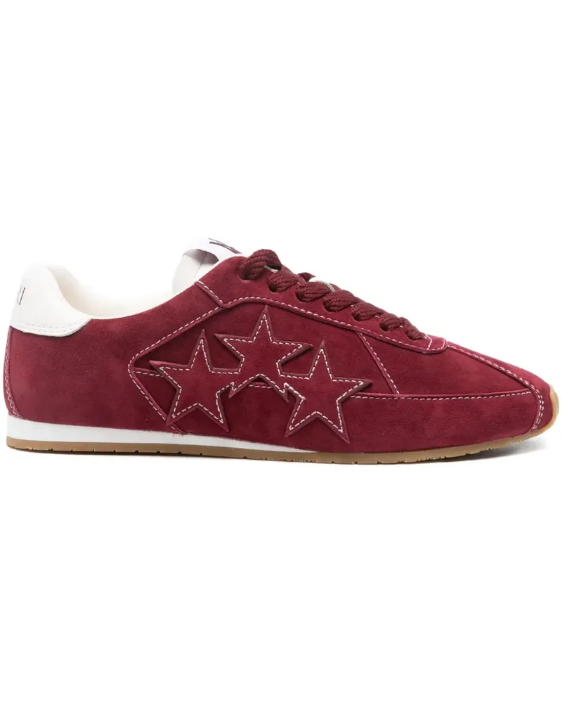 Amiri Pacific Flat Sneakers aus Wildleder - Rot Rot