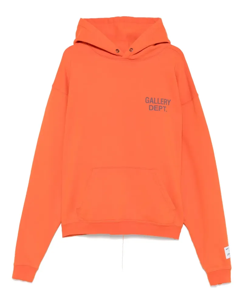 GALLERY DEPT. 90s GD Logo Hoodie - Orange Orange