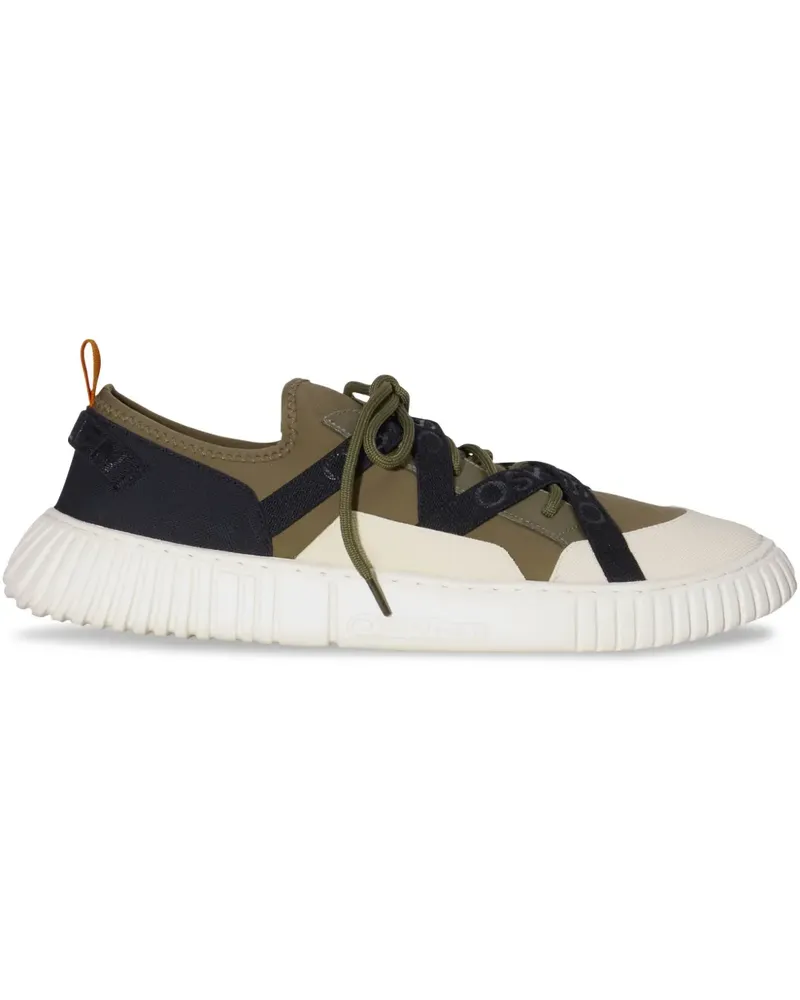 Osklen Sneakers mit Kontrasteinsätzen - Grün Grün