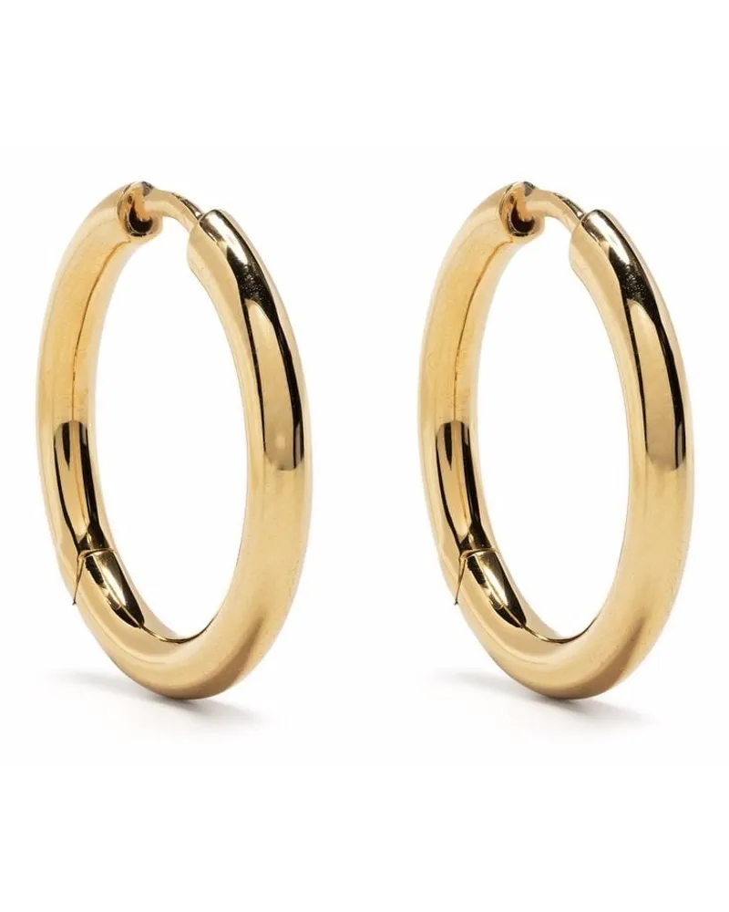 Tom Wood Mittelgroße Creolen - Gold Gold