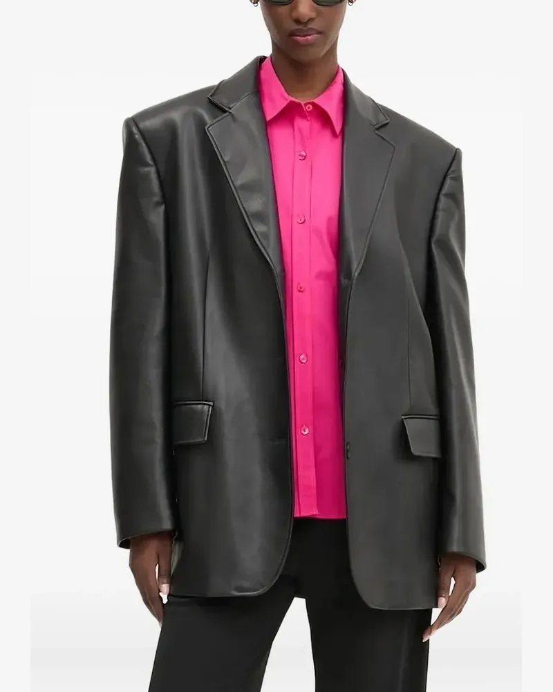 HUGO BOSS Hemd mit Logo-Stickerei - Rosa Rosa