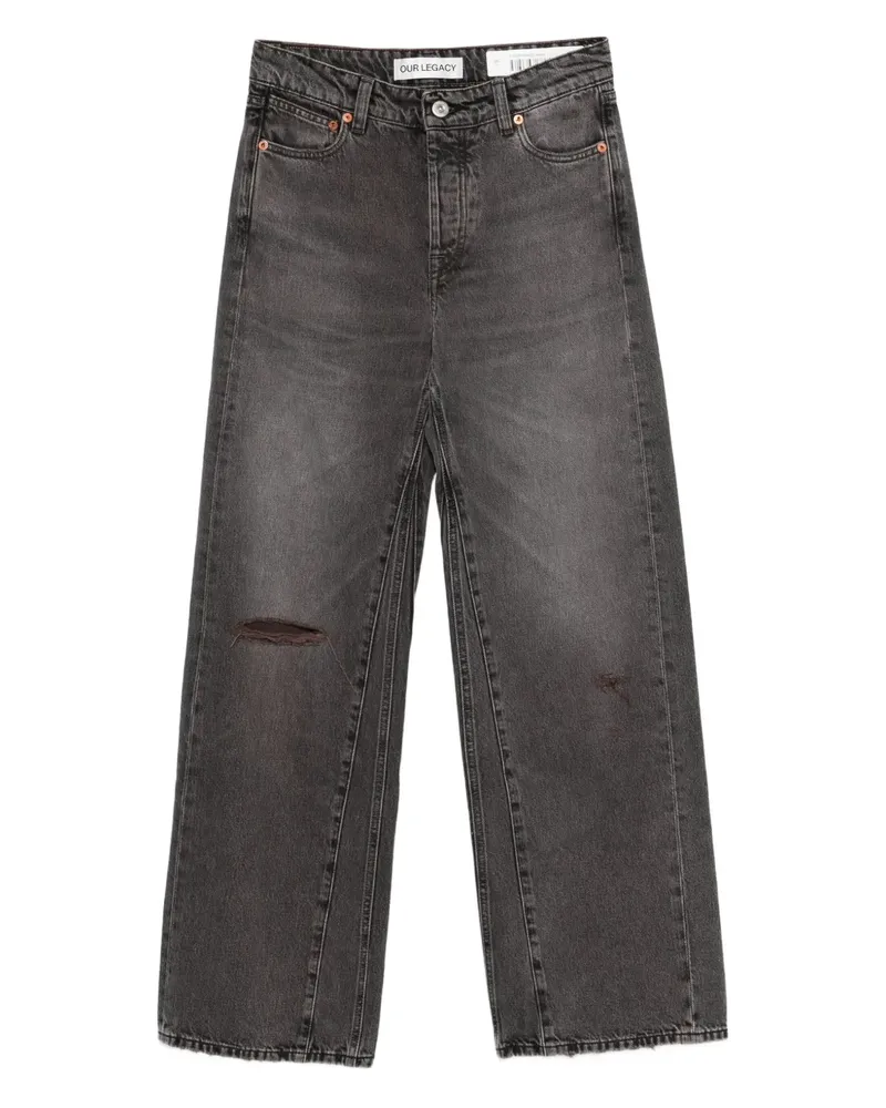 Our Legacy Jeans mit Distressed-Detail - Grau Grau