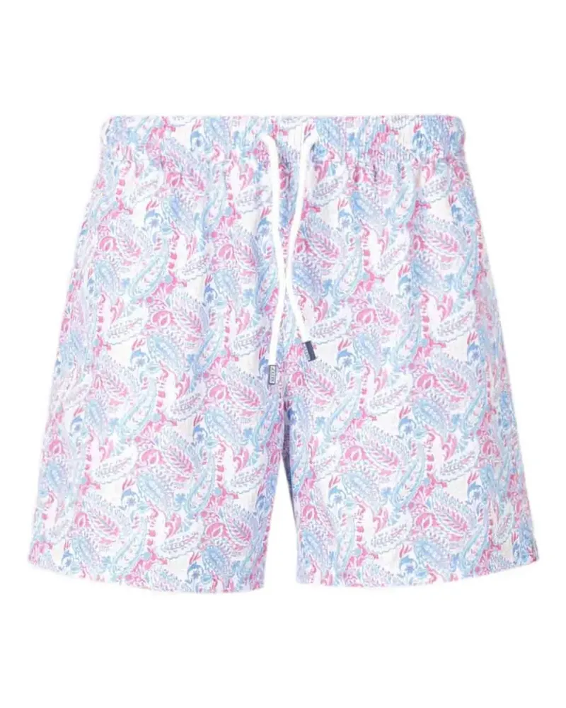 Fedeli Badeshorts mit Blumen-Print - Rosa Rosa