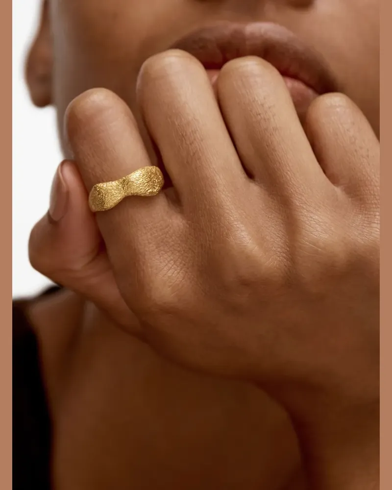 Monica Vinader Antica Ring - Gold Gold