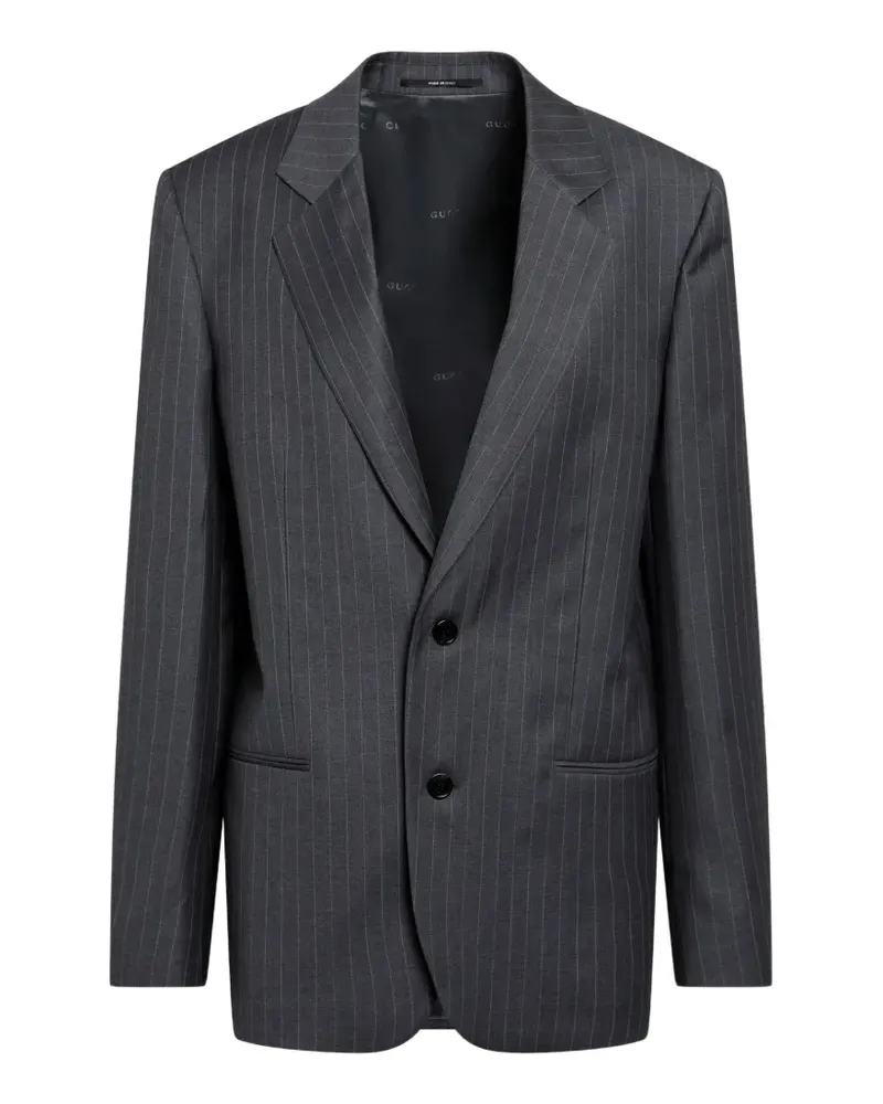 Gucci Einreihiges Sakko - Grau Grau