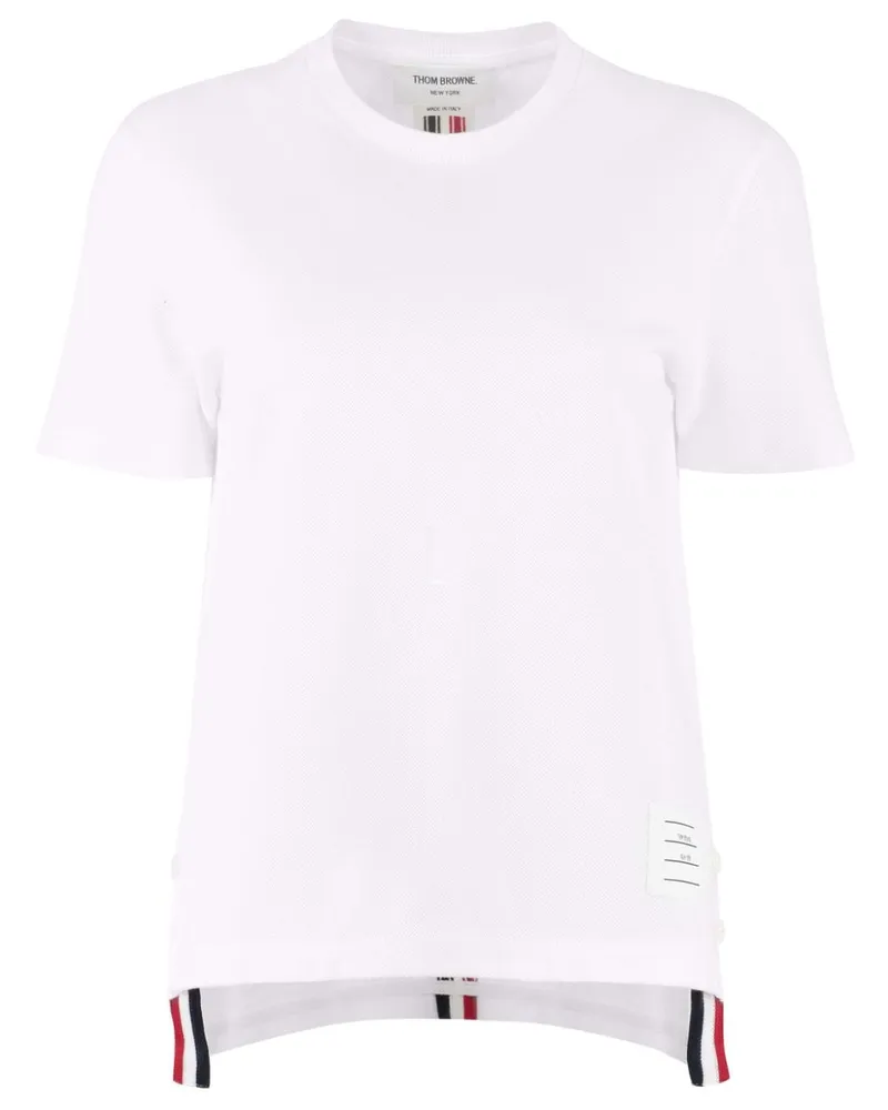 Thom Browne Rwb' T-Shirt - Weiß Weiß
