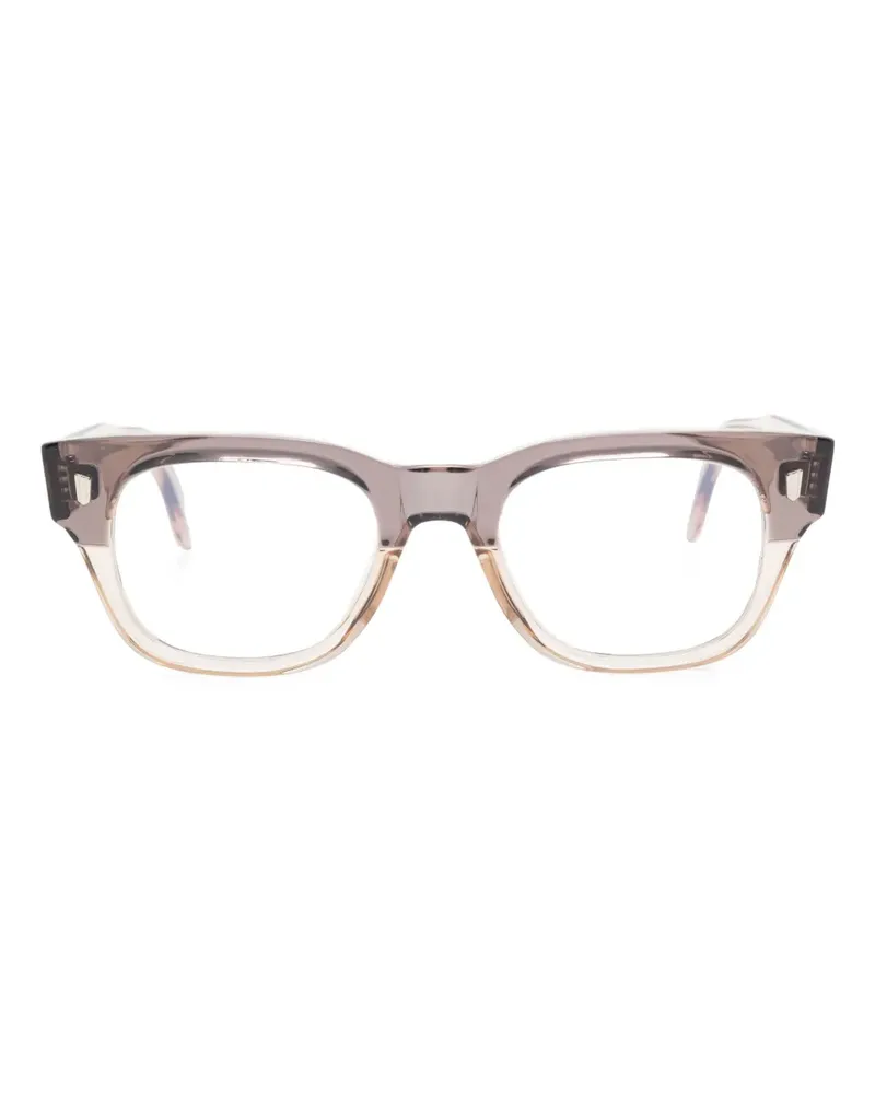 Cutler and Gross Brille mit rundem Gestell - Grau Grau