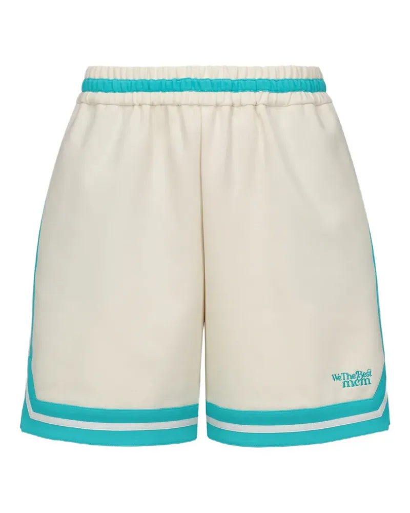 MCM x We The Best Ponte Shorts - Nude Nude