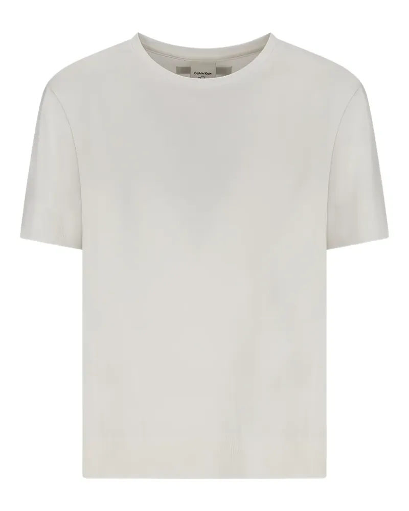 Calvin Klein T-Shirt mit Rundhalsausschnitt - Weiß Weiß
