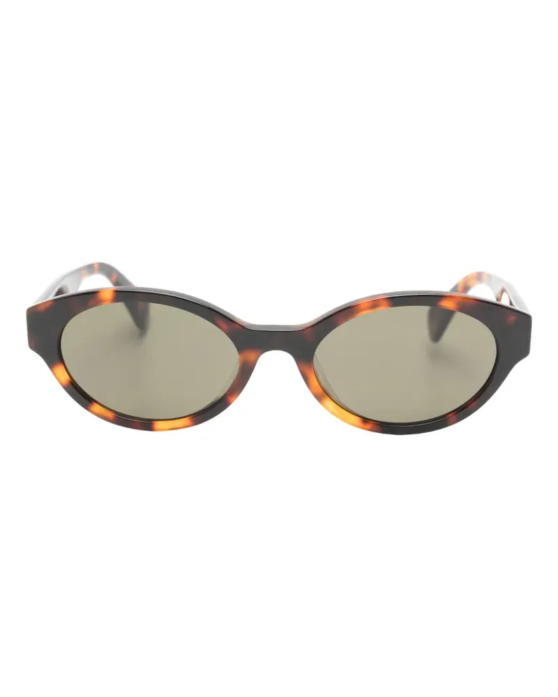 Kenzo Ovale Sonnenbrille in Schildpattoptik - Braun Braun