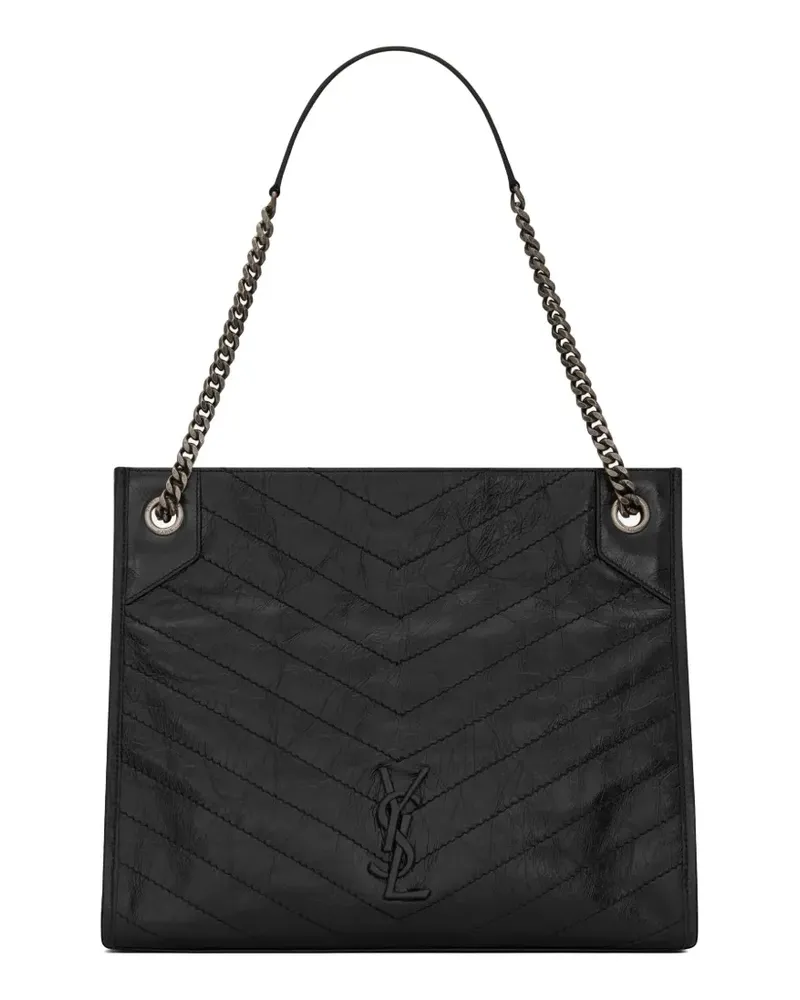Saint Laurent Niki' Shopper - Schwarz Schwarz