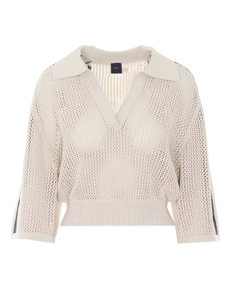 Pinko open-knit sweater - Nude Nude