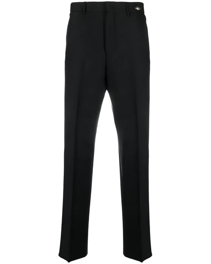 Tagliatore Klassische Hose mit Logo-Schild - Schwarz Schwarz