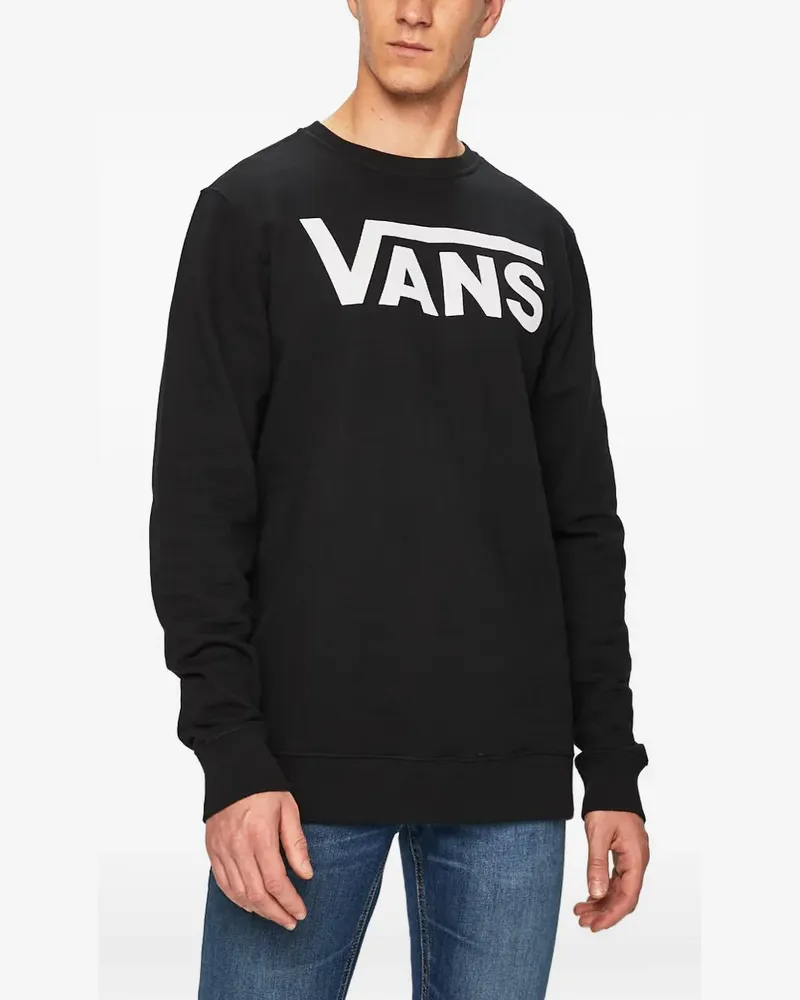 Vans Sweatshirt mit Logo - Schwarz Schwarz