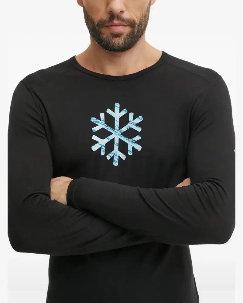 Icebreaker x Protect Our Winters Sportoberteil - Schwarz Schwarz