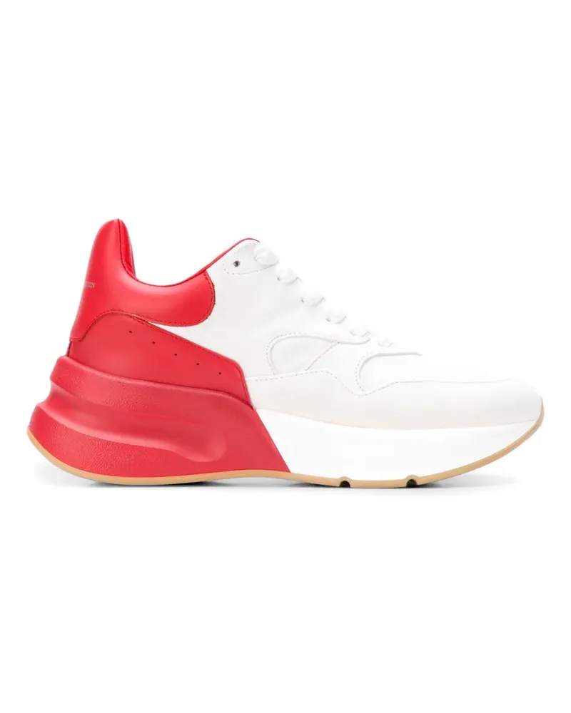 Alexander McQueen Oversized Runner sneakers - Weiß Weiß