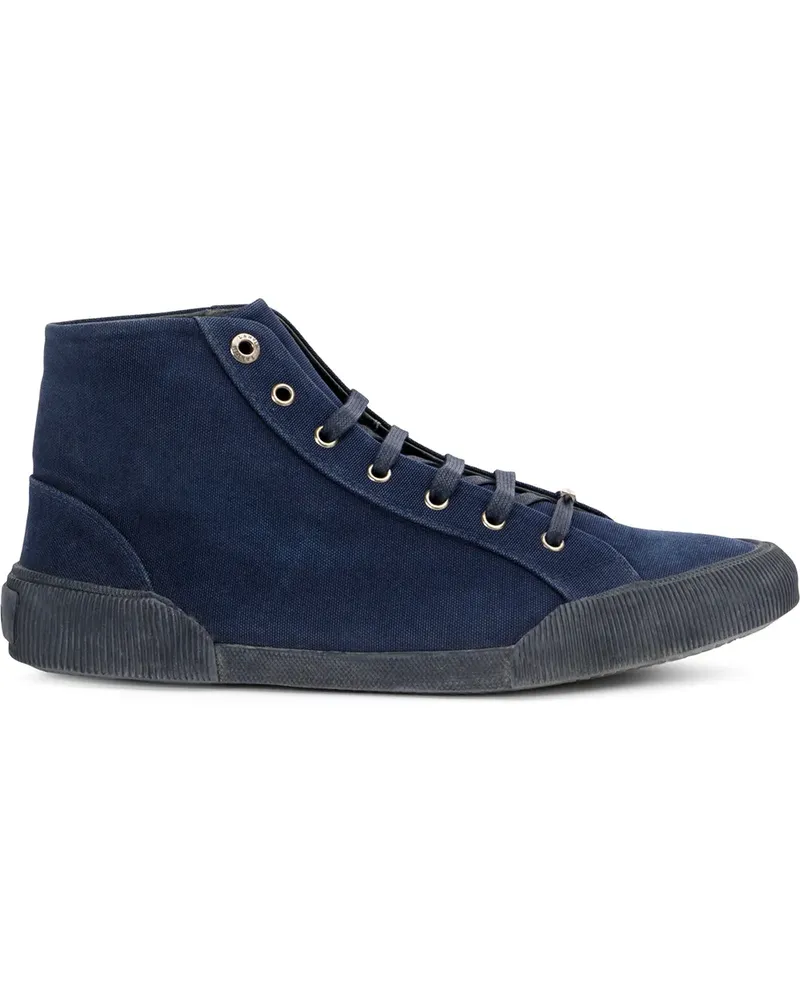 Lanvin Sneakers mit Kord-Einsatz - Blau Blau