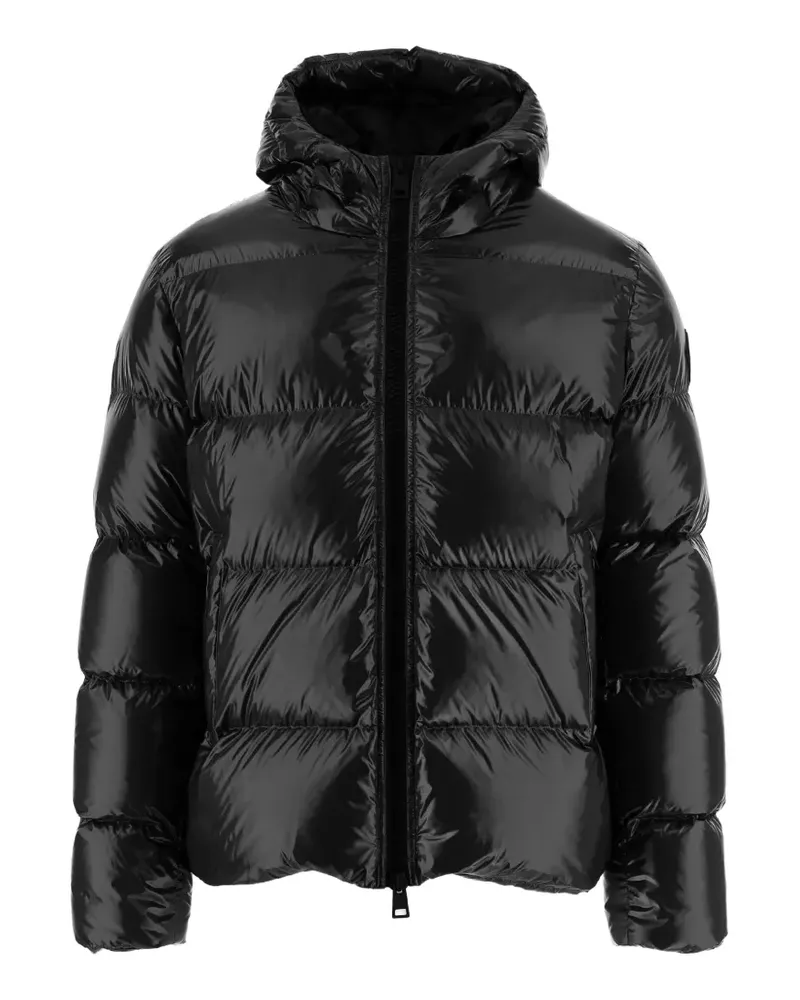 Herno quilted hooded down jacket - Schwarz Schwarz