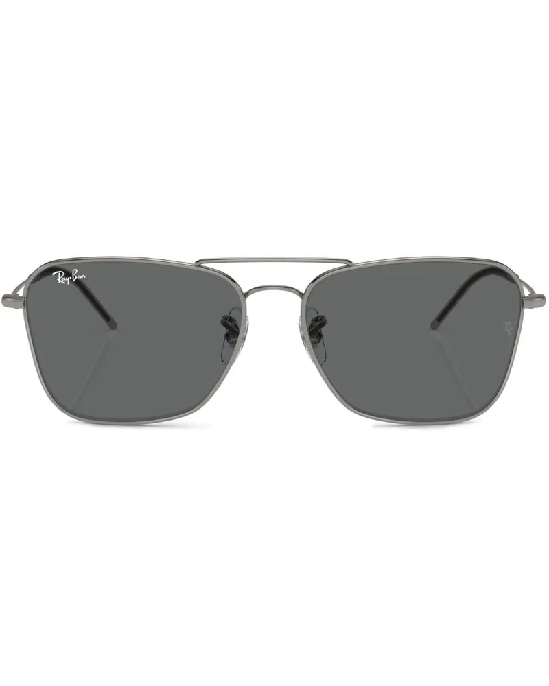 Ray Ban Caravan Sonnenbrille - Silber Silber