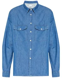 Paul Smith Klassisches Jeanshemd Blau