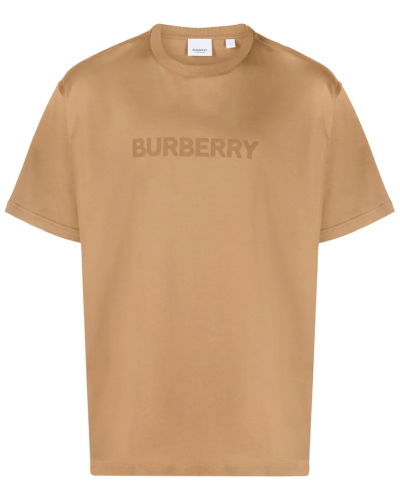 Burberry T-Shirt mit Logo-Print - Braun Braun