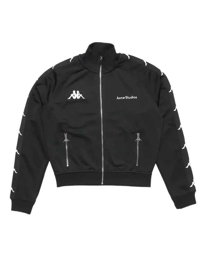 Acne Studios x Kappa Jacke mit Reißverschluss - Schwarz Schwarz