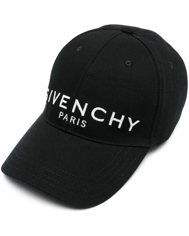 Givenchy Baseballkappe mit Logo-Print - Schwarz Schwarz