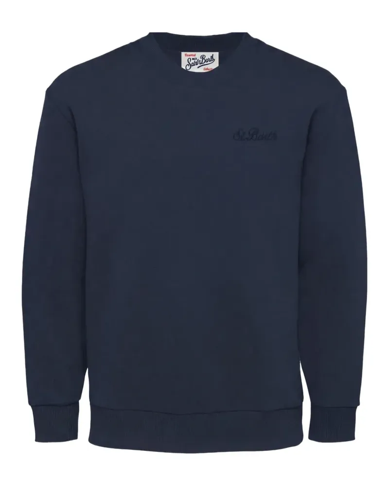 MC2 Saint Barth Ponza Sweatshirt mit Logo - Blau Blau