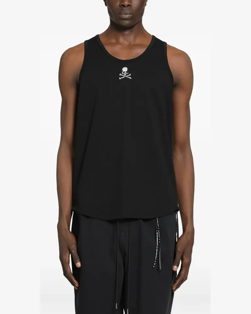 Mastermind World skull-detail tank top - Schwarz Schwarz