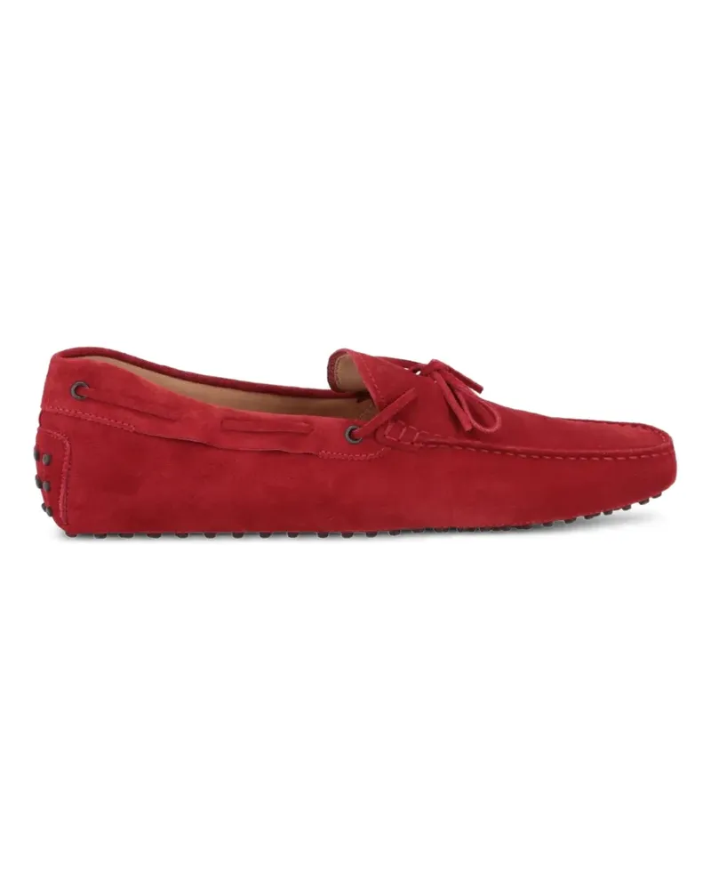 TOD'S Loafer mit Kordelzug - Rot Rot
