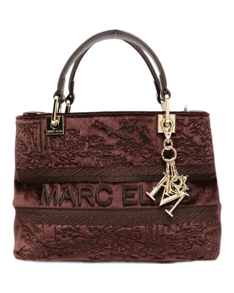 MARC ELLIS Wendi logo-embroidered tote bag - Braun Braun