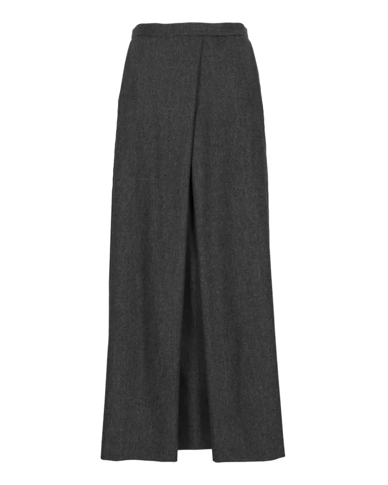 Emporio Armani pleated maxi skirt - Grau Grau