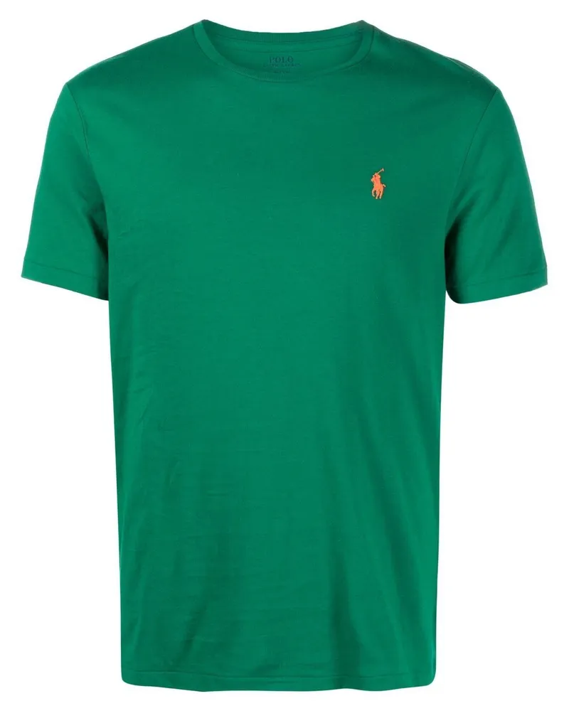 Ralph Lauren T-Shirt mit Logo-Stickerei - Grün Grün