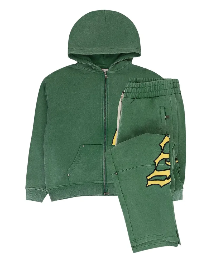 STADIUM GOODS Jogginganzug mit Logo-Patch - Grün Grün
