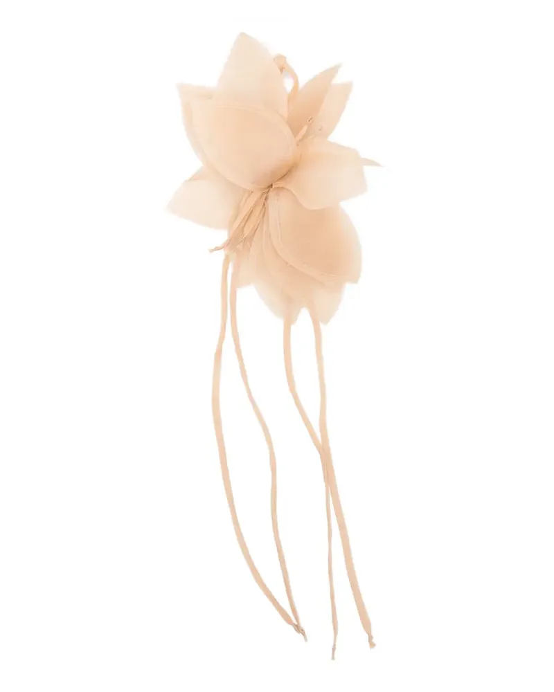Antonelli Firenze flower-shape brooche - Nude Nude