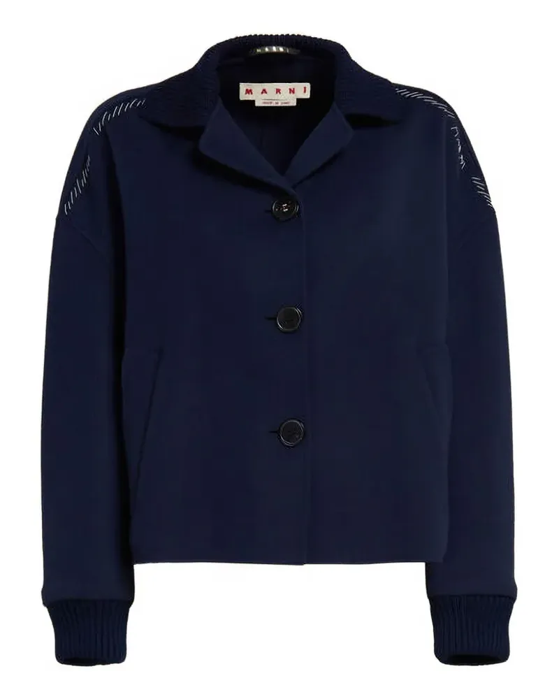 Marni Minirock aus Wolle - Blau Blau