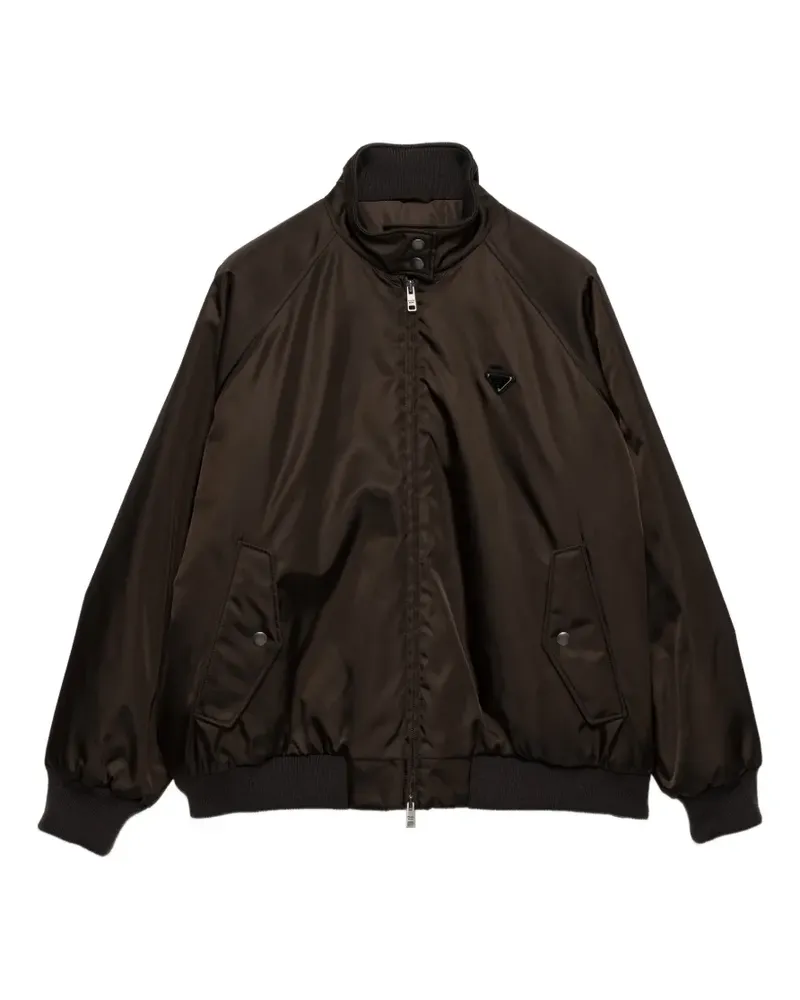 Prada Jacke aus Re-Nylon - Braun Braun