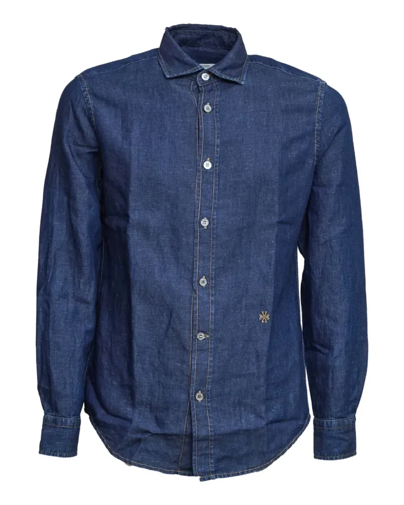 Jacob Cohën Chambray button closure shirt - Blau Blau