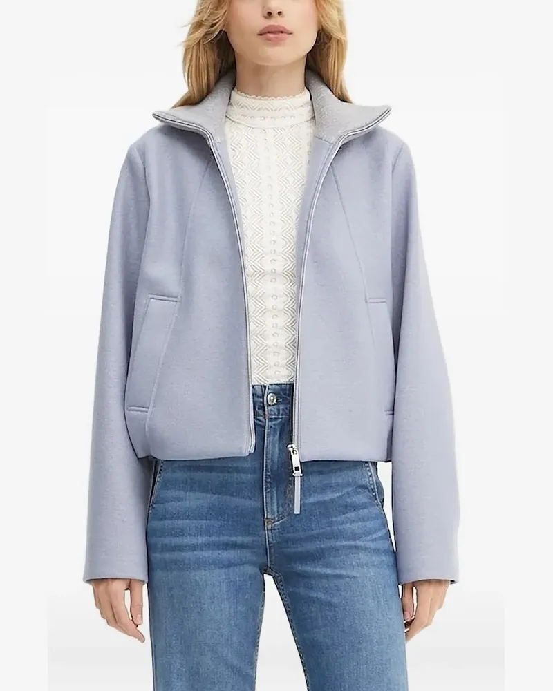 HUGO BOSS Iveylor Bluse mit geometrischer Spitze - Weiß Weiß
