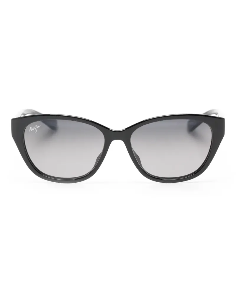 Maui Jim Punono round-frame sunglasses - Schwarz Schwarz