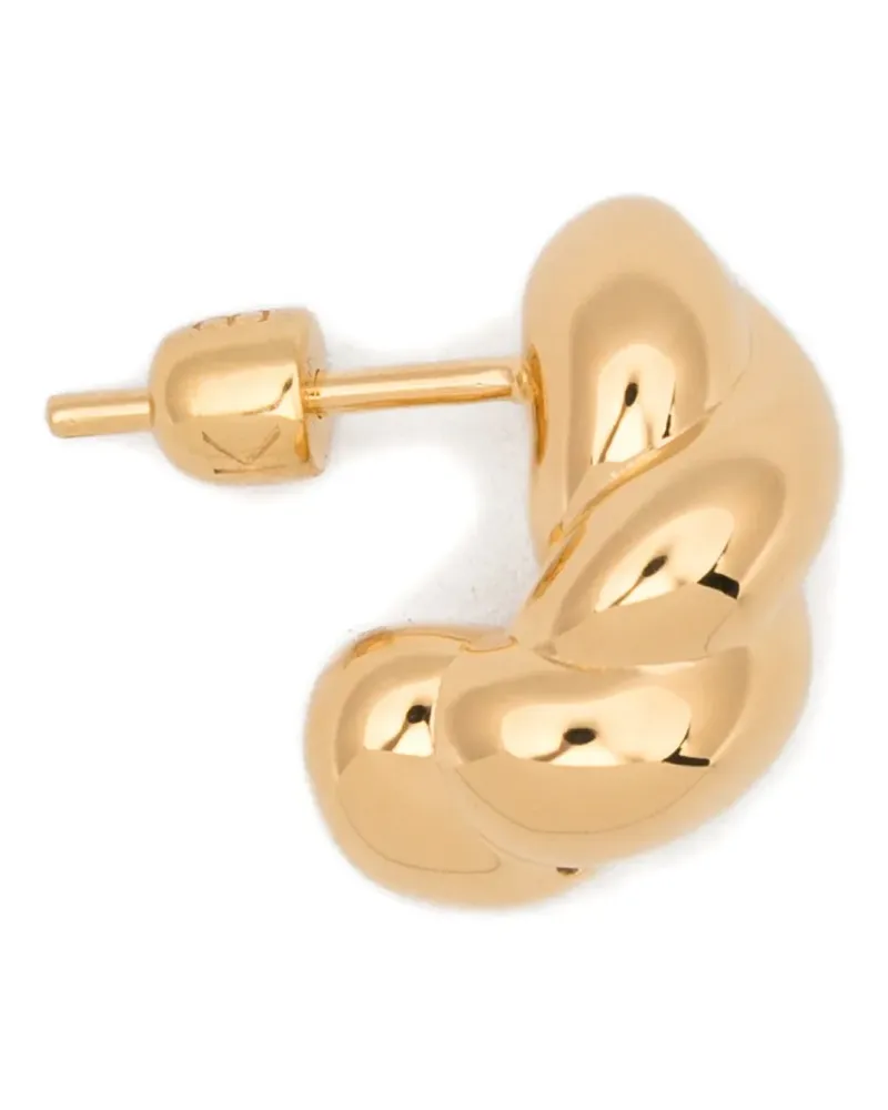 Maria Black Robe small chunky earrings - Gold Gold