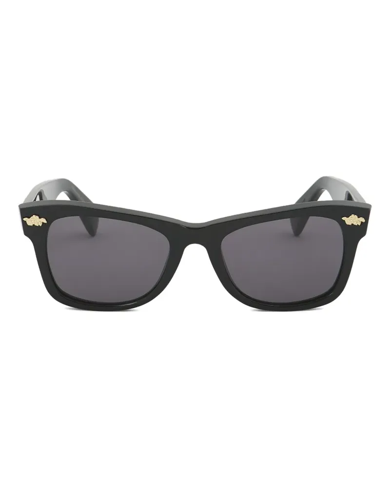 Marni Schwarze Sonnenbrille aus Azetat Schwarz
