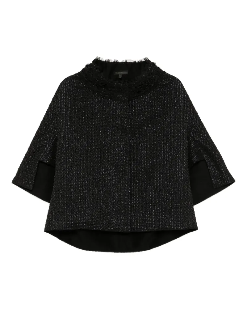 SHIATZY CHEN Jacke mit Spitzenbesatz - Schwarz Schwarz