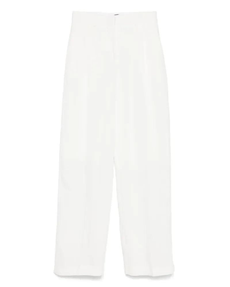Paul Smith Hose aus Leinen - Weiß Weiß