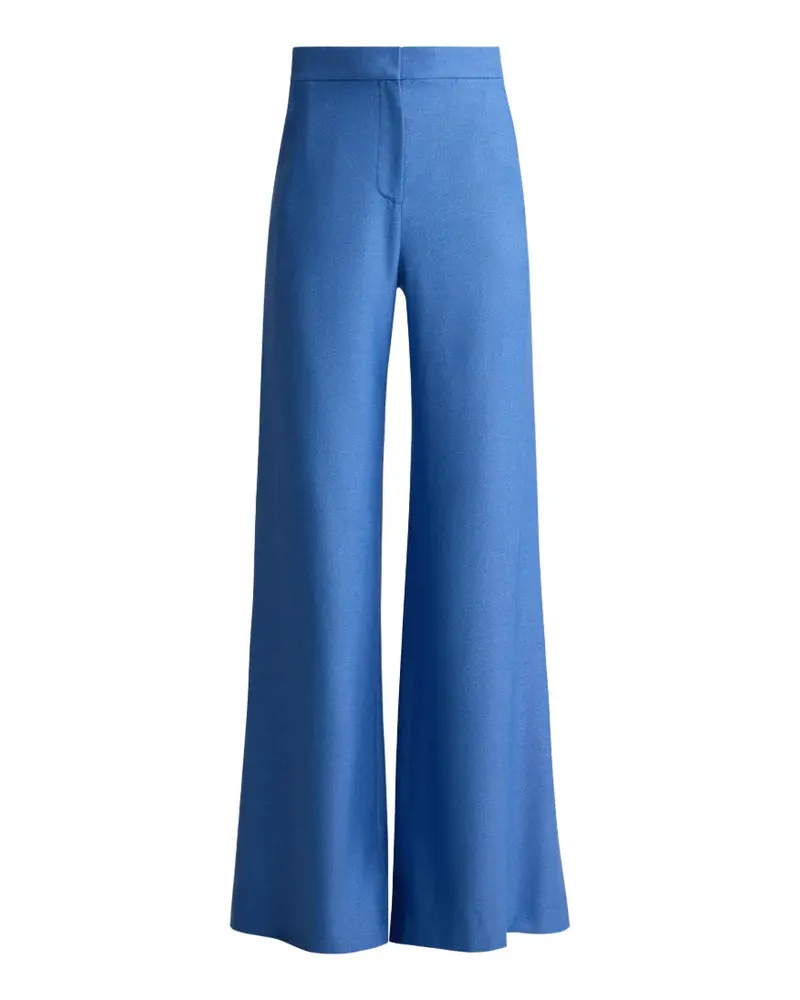 ST. JOHN suiting wide leg trousers - Blau Blau